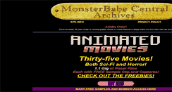 Desktop Screenshot of animovies.monsterbabecentral.com